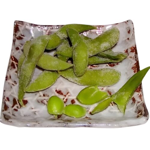 edamame shioyude auf teller