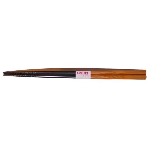 ohashi nejiri kuro unterteil schwarz oberteil bambus natur gedreht