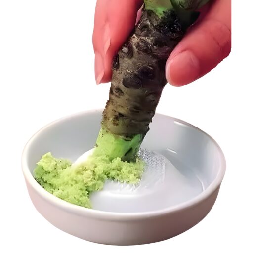 kyocera ceramic wasabi reibe mit wasabi im gebrauch
