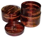 teedose sakura massiv bis 200g alle drei teile einzeln