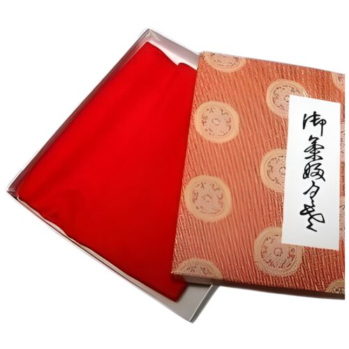 fukusa seide aka in schachtel