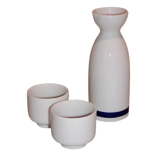karaffe und 2 becher