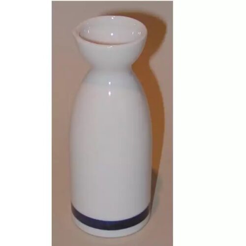 sake set weiss blau karaffe