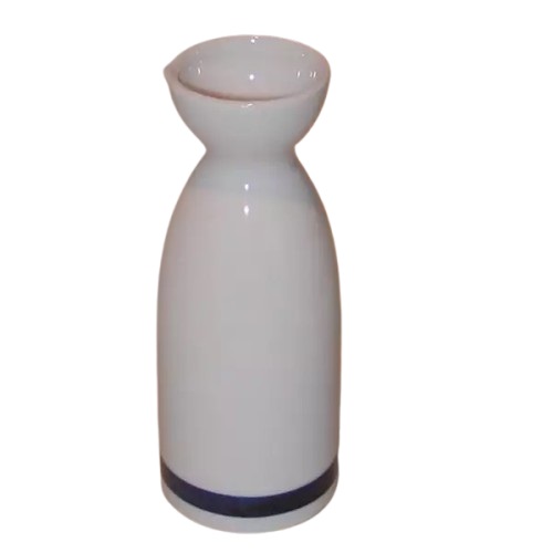 sake set weiss blau karaffe