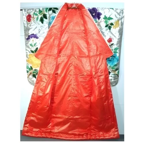 sehr seltener hochzeits kimono peony innen