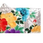 Sehr seltener Hochzeitskimono Peony gin antik – Bild 3
