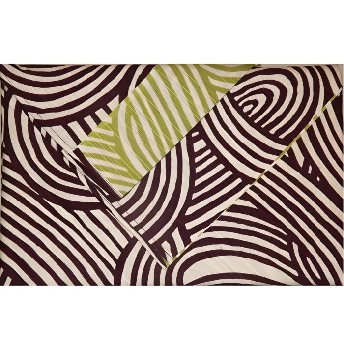 furoshiki shima lightgreen-deeppurple groß