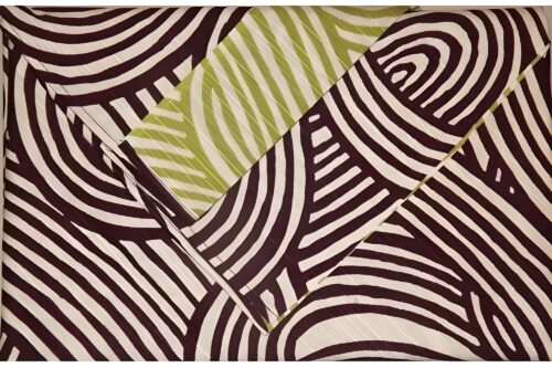 furoshiki shima lightgreen-deeppurple groß detail
