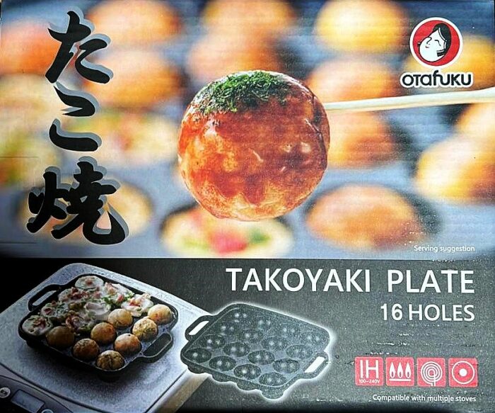 Takoyaki-Pan Gusseisen für alle Herdarten 6