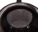kyusu teekanne kuro groß tüllensieb