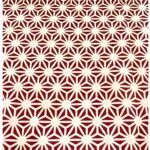 tenugui gefüttert asanoha aka nah