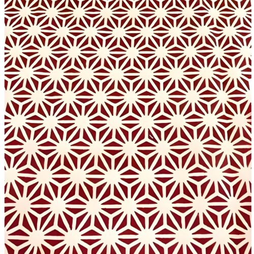 tenugui gefüttert asanoha aka nah