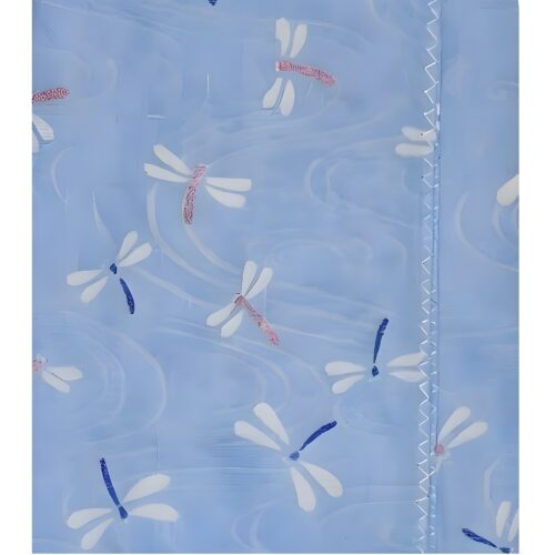 tenugui gefüttert tombo aoi hellblau nah