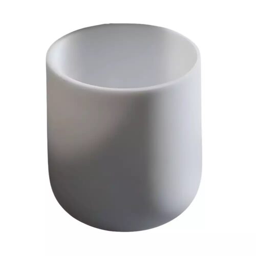 gunomi glas weiss satiniert