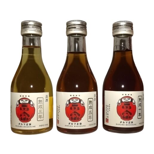 sake daruma aged drei jahrgänge