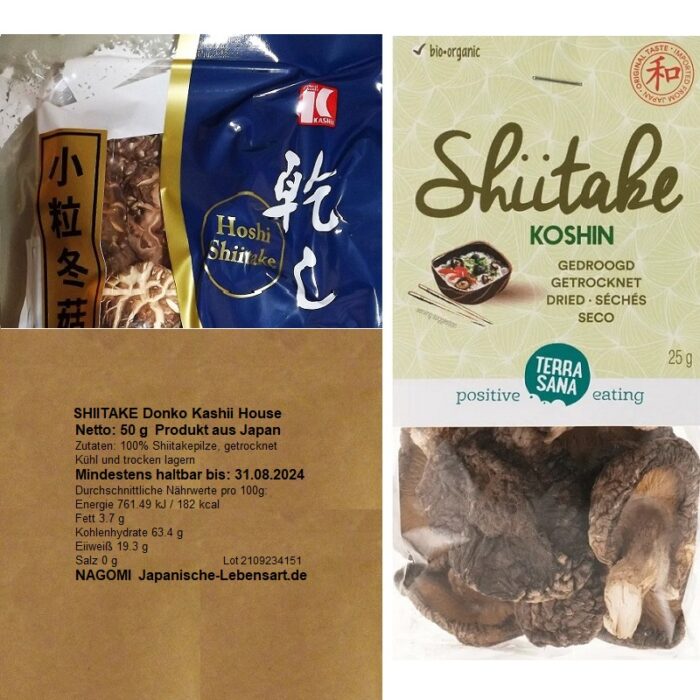 Shiitake Donko getrocknet 25g-50g 1