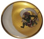glastellerchen set fujin raijin teller raijin