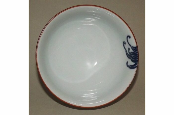 Keramik Reis-Schale Nami shiro 3