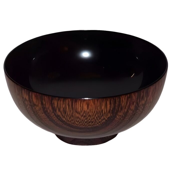 Urushi Lack-Bowl "Tenuri" Kuro 1