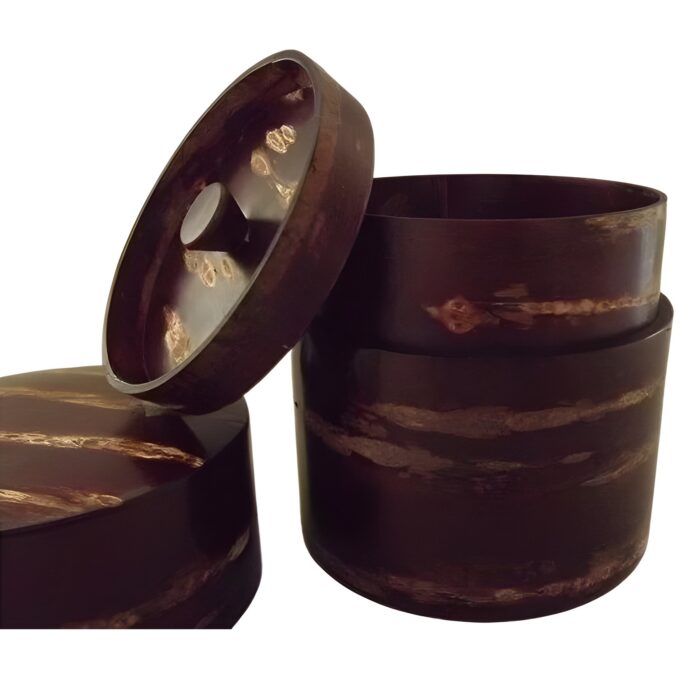 teedose sakura massiv bis 150g alle drei teile einzeln
