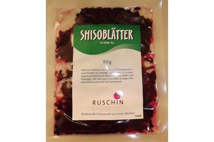 Aka-Shiso 50 g in Ume-Su 1