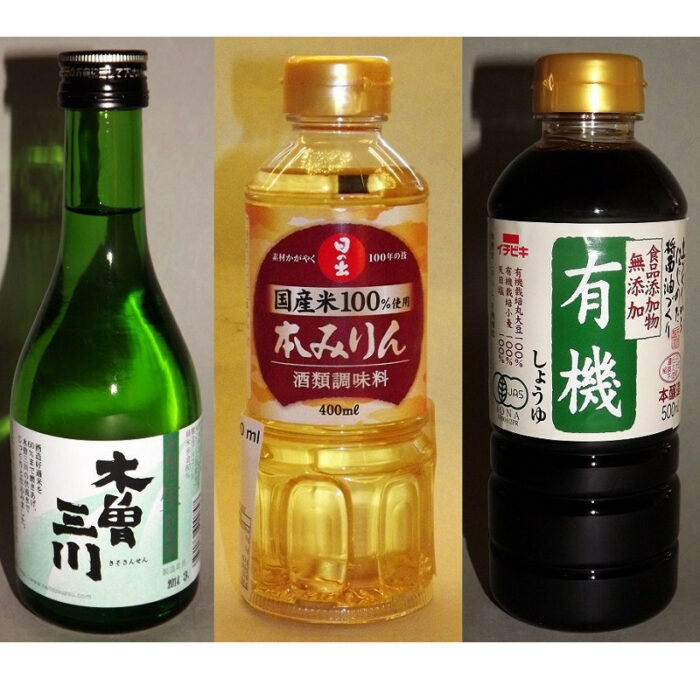 Teriyaki-Sauce Zutaten-Set 3 tlg. einfach 1