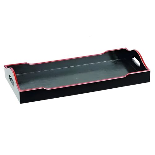 lacktablett mit griffen
