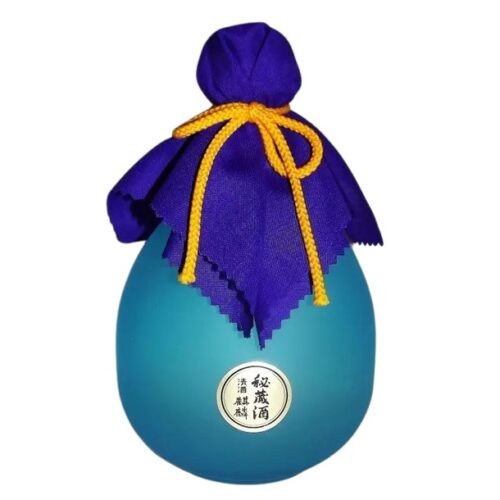 sake kirin hizoshu fünf jahre flasch mit korkenverzierung