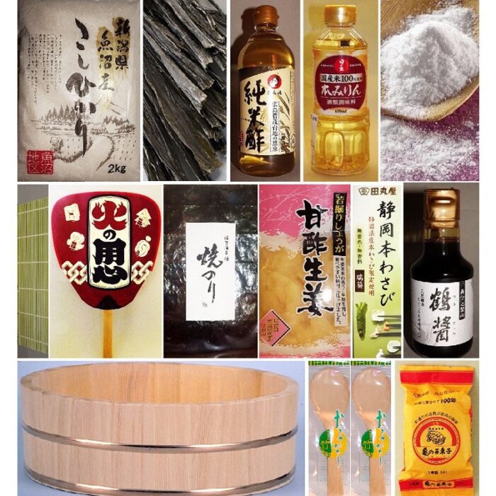 Sushi-Starter-Set High Quality - oder auch KOMPLETT mit Equipment 1