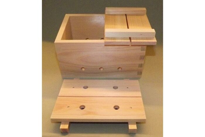 Tofu-Presse HQ Hinoki 3-teiliges Set 2