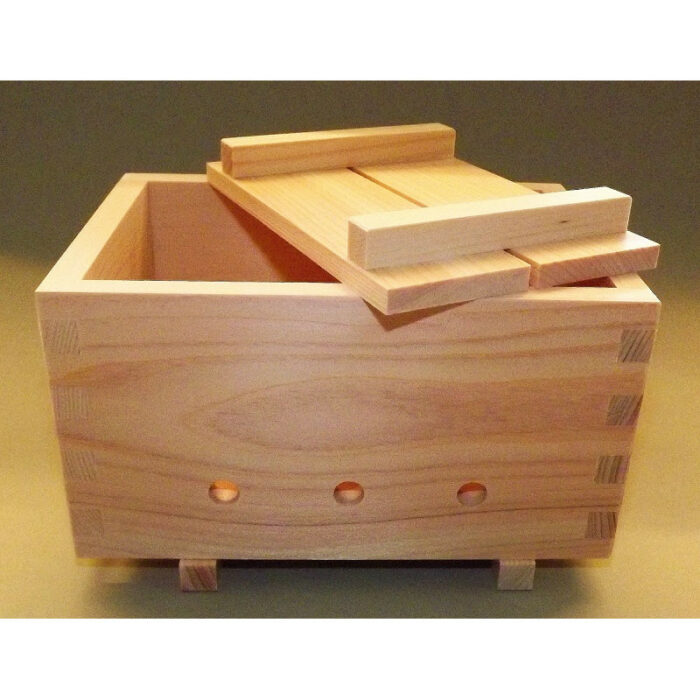 Tofu-Presse HQ Hinoki 3-teiliges Set 1