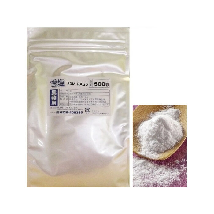 Yukishio 500g Schneesalz Miyako 1