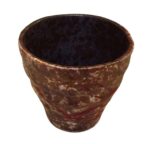 becher fudeakai roter pinselstrich ansicht von oben innen schwarz