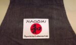 nagomi schürze logo-aufnäher nah