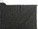 seiden kimono set antk tsumugi schulterdetail muster