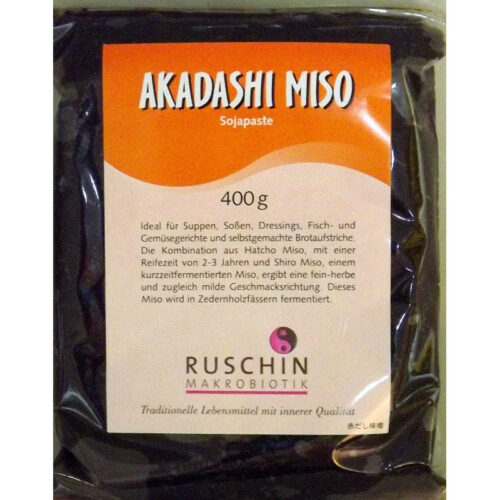 Akadashi Miso 400g Muso - Kombination aus Hatcho- und Shiro-Miso