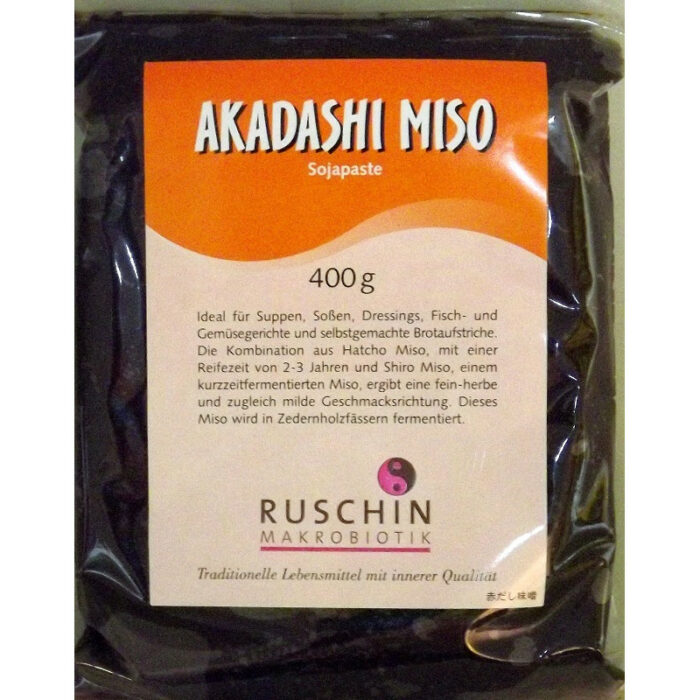 Akadashi Miso 400g Muso - Kombination aus Hatcho- und Shiro-Miso