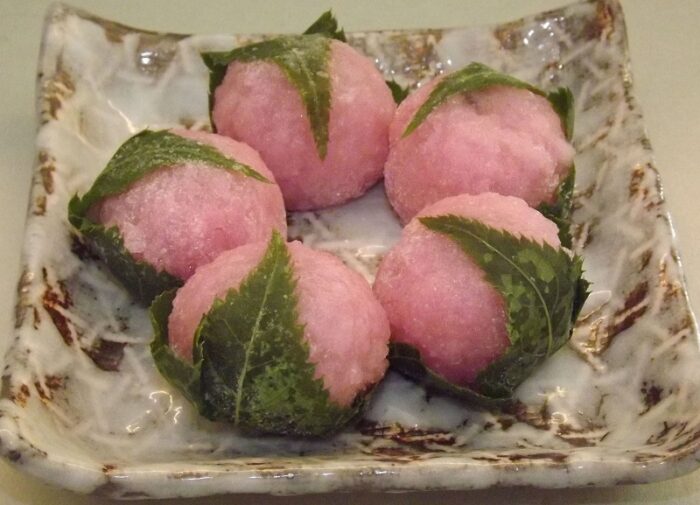 Mini Sakura Mochi 5 Stück