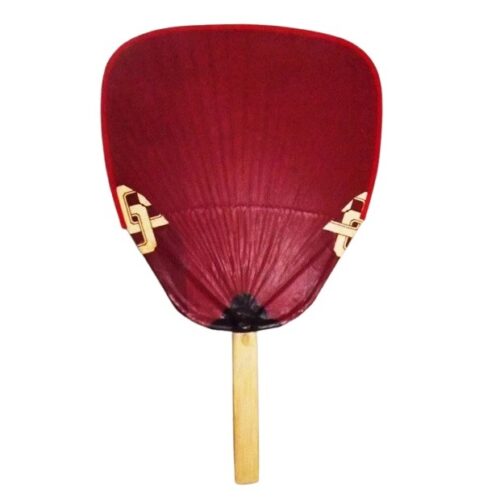 uchiwa aka rot rückseite