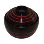 Lack Deckel-Bowl Dangan kuro klein – Bild 2