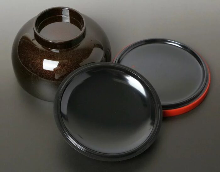 lack deckel bowl sanbu kuro alle 3 teile einzeln von unten