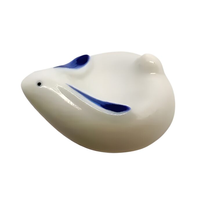 hashioki usagi hasenform weiß mit blau