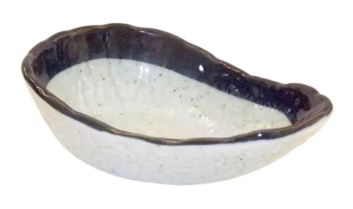 kaiseki schälchen nasu schmales ende rechts als gießnase