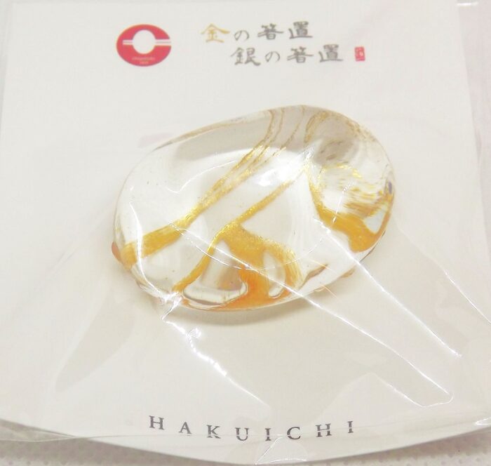Hashioki Unikate Glas mit Gold 2
