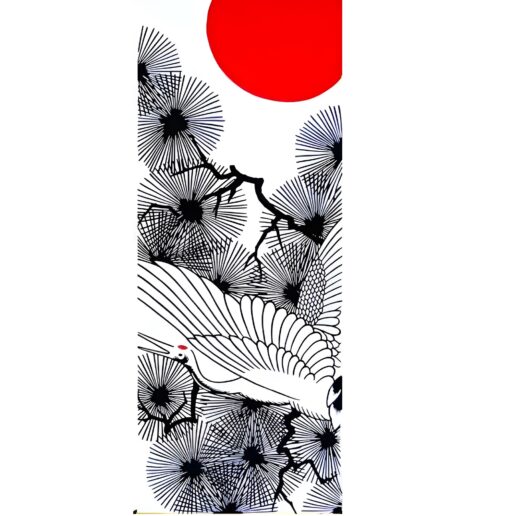 tenugui tsuru akatsuki