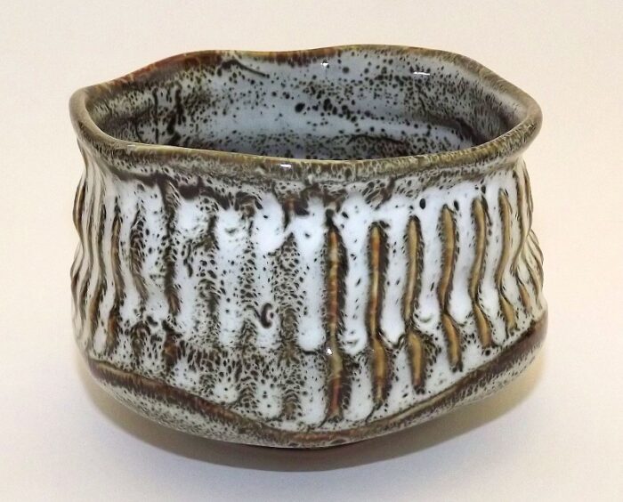 Matchawan Minoyaki Shima - Original japanische Teeschale 3