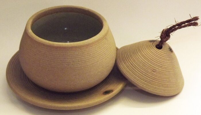 Kaiseki-Geschirr Mushiwan Nashigata 2