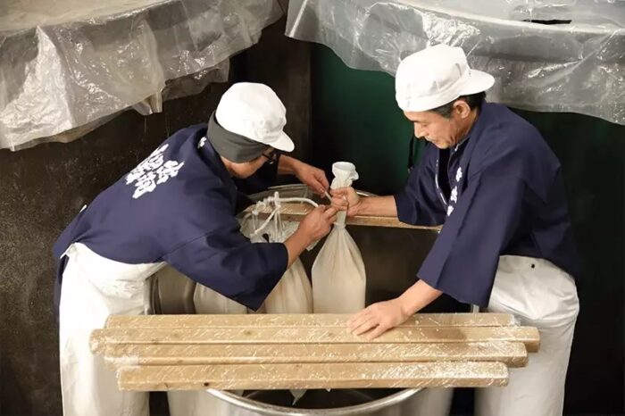sake miyamizu drop brauer hängen tropfsäcke auf
