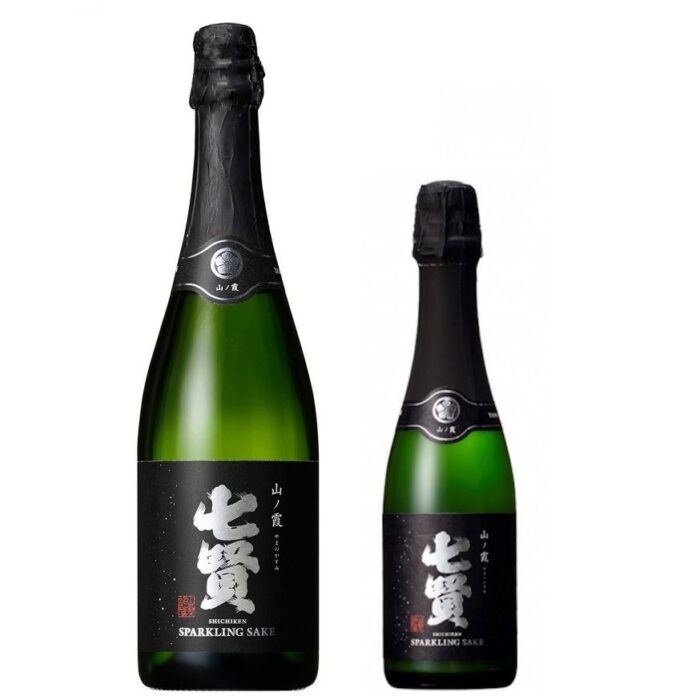 Shichiken Sparkling Sake Dry 360ml+720ml 1