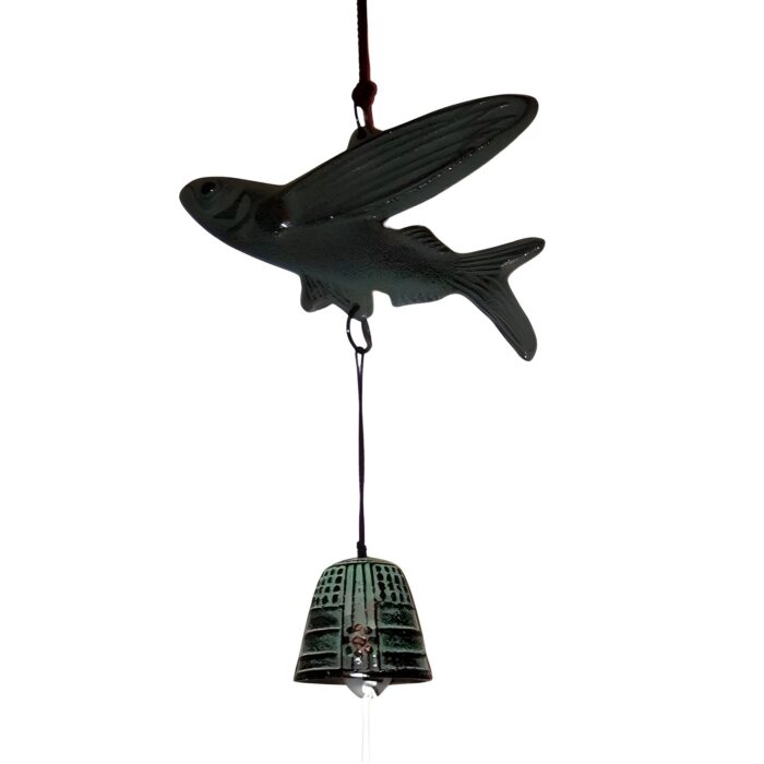 furin fliegenfisch oben mit glöckchen unten dran